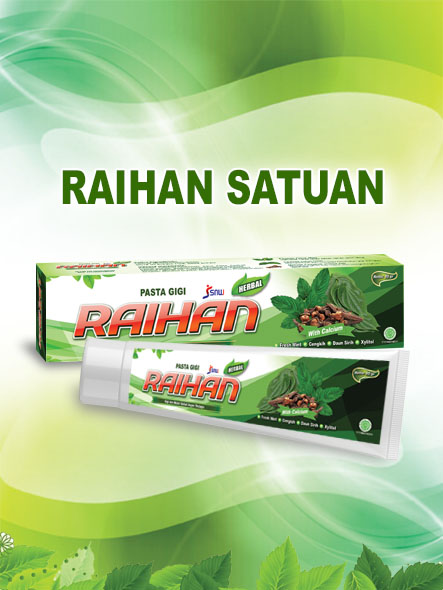 Raihan Pasta Gigi Herbal 1 Tube